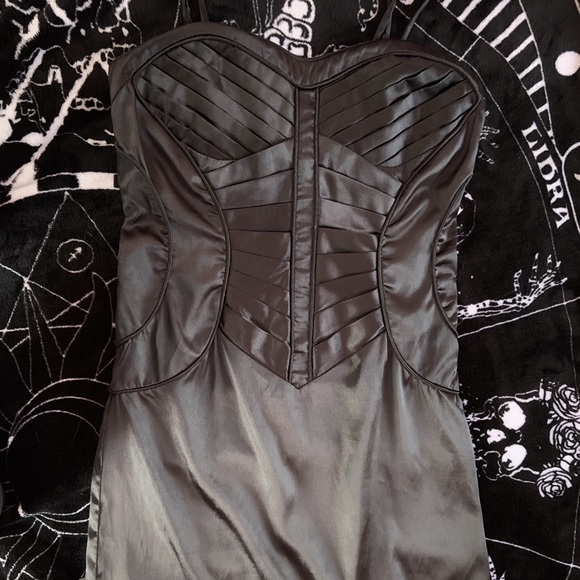 Killstar Dresses & Skirts - SOLD Silk Corset Dress